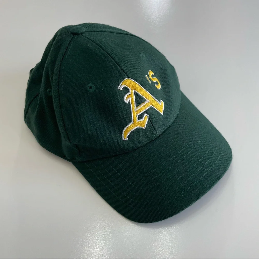 Oakland Athletics Green Baseball Cap Hat Fishing Gorpcore youth size